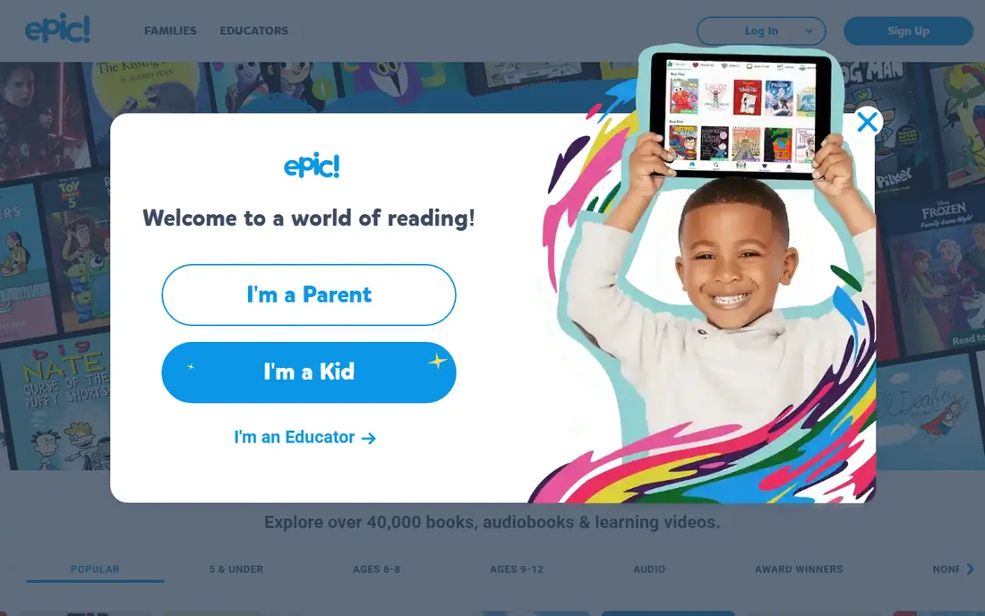 Epic website