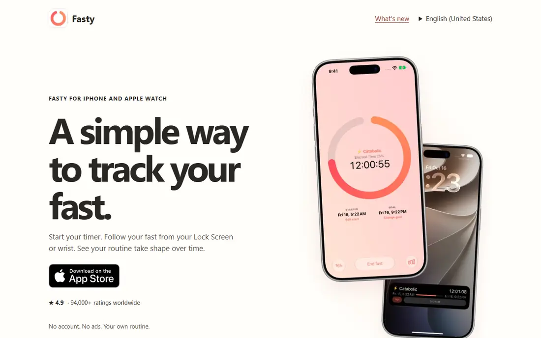 Fasty website