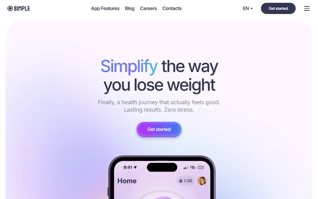 Simple website