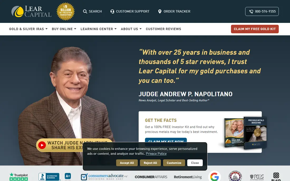 Lear Capital website