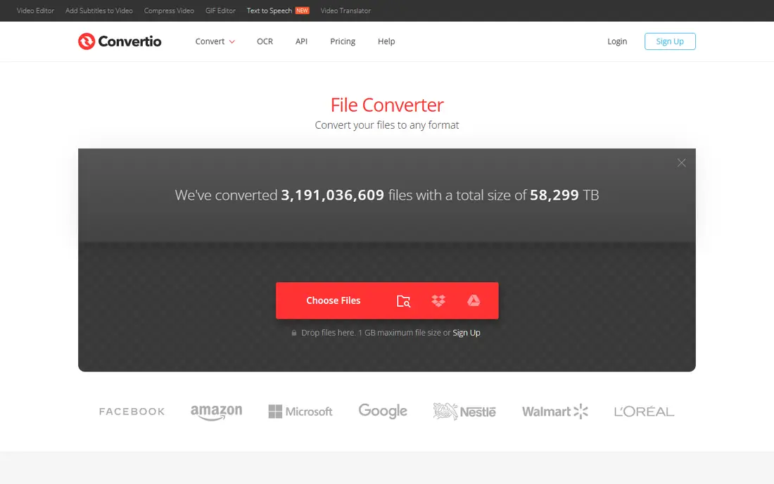 Convertio website