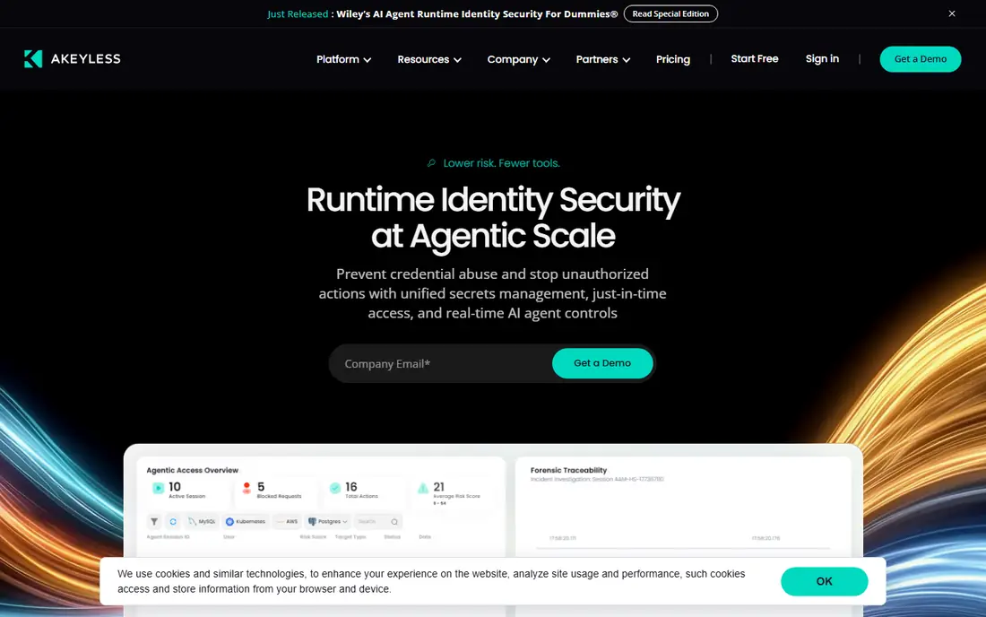 Akeyless website
