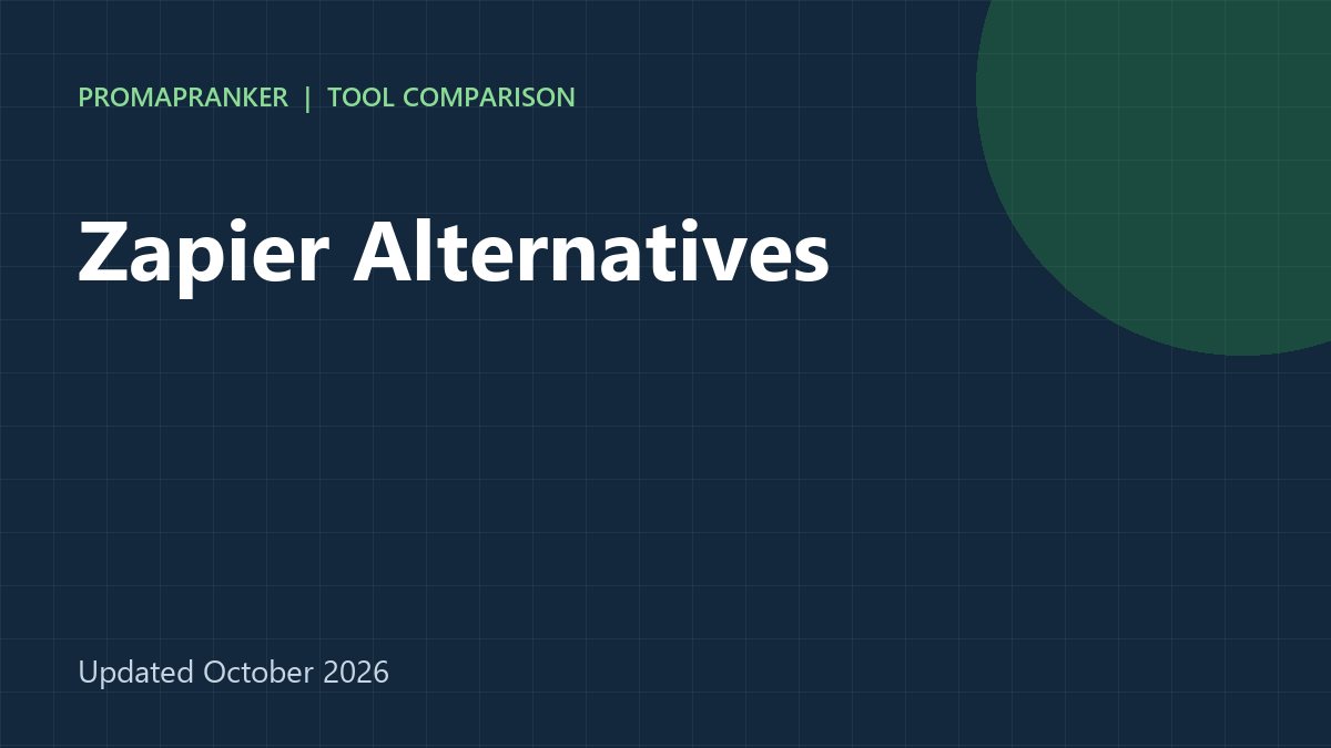 Zapier Alternatives in 2026: 9 Automation Tools Compared