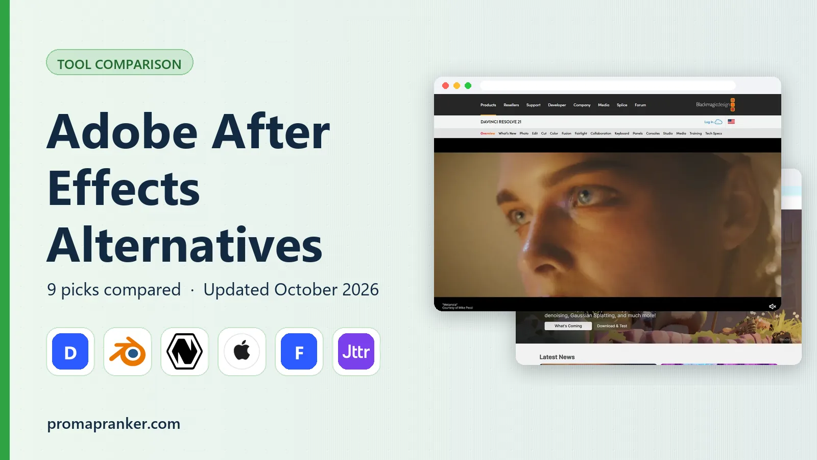 Adobe After Effects Alternatives in 2026