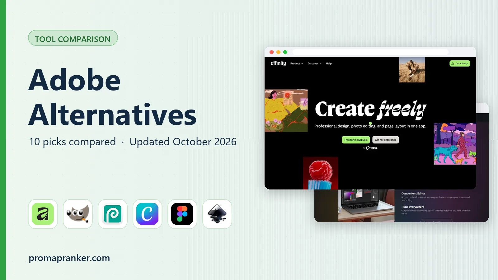 Adobe Alternatives in 2026: 10 Tools Compared
