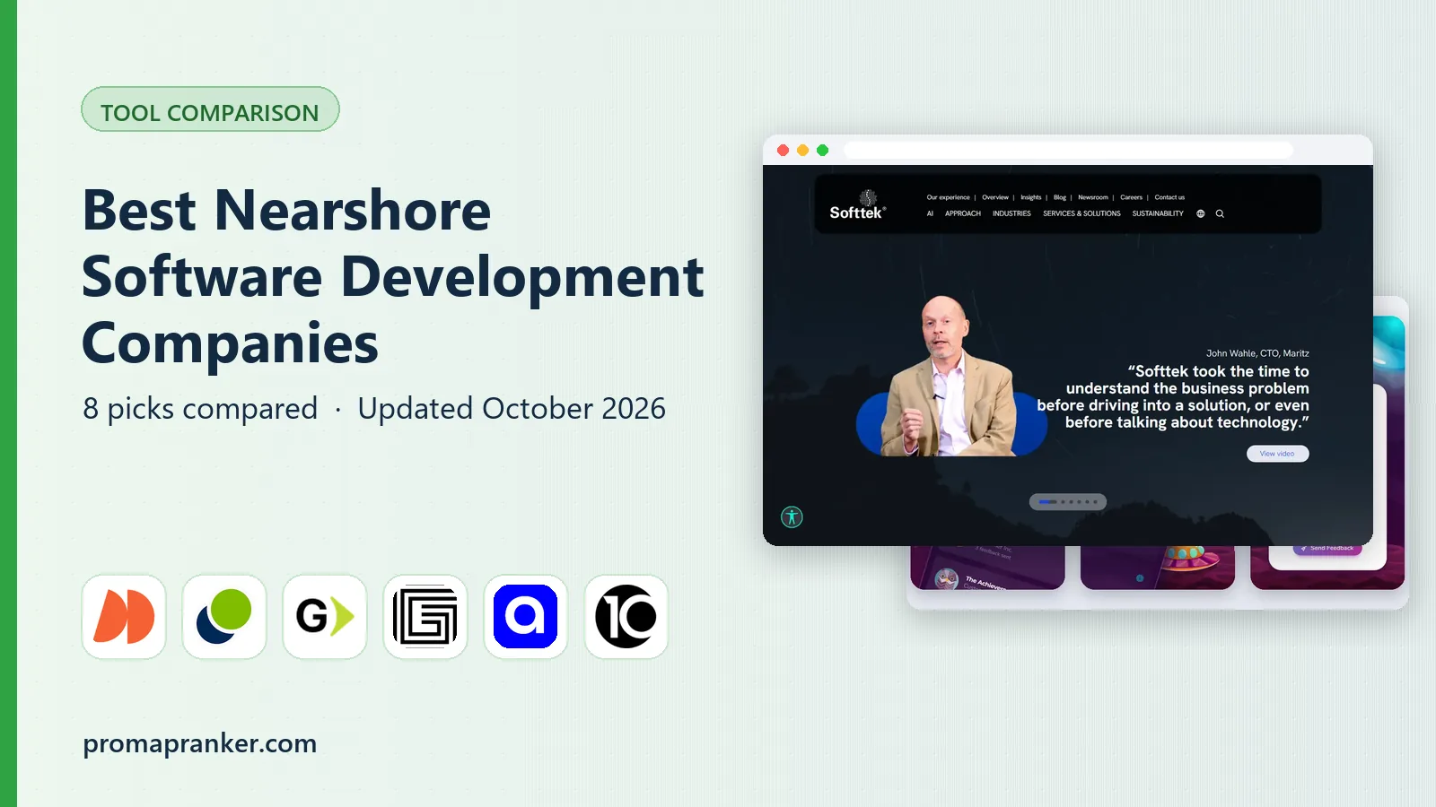 Best Nearshore Software Development Companies in 2026