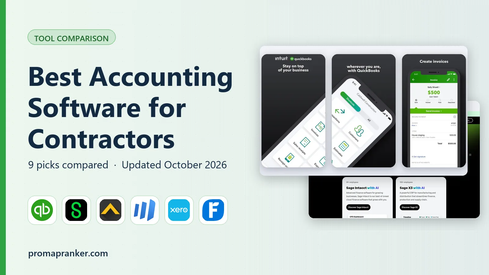 Best Accounting Software for Contractors in 2026