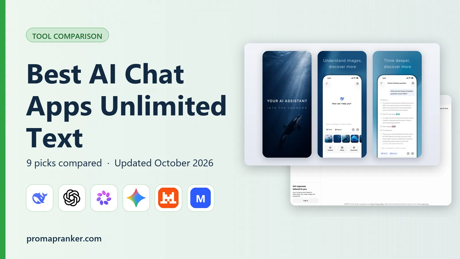 Best AI Chat Apps Unlimited Text in 2026