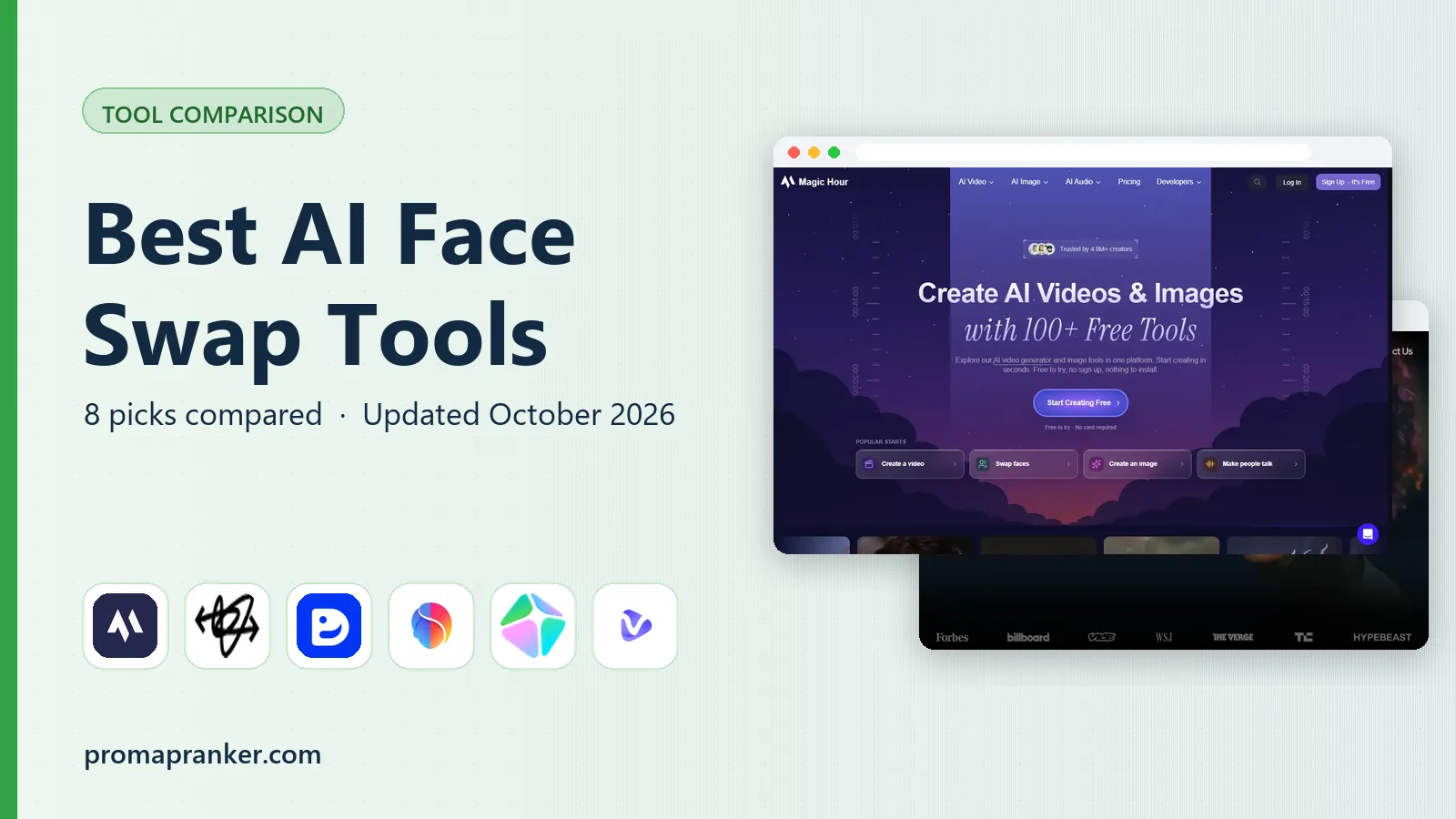 Best AI Face Swap Tools in 2026
