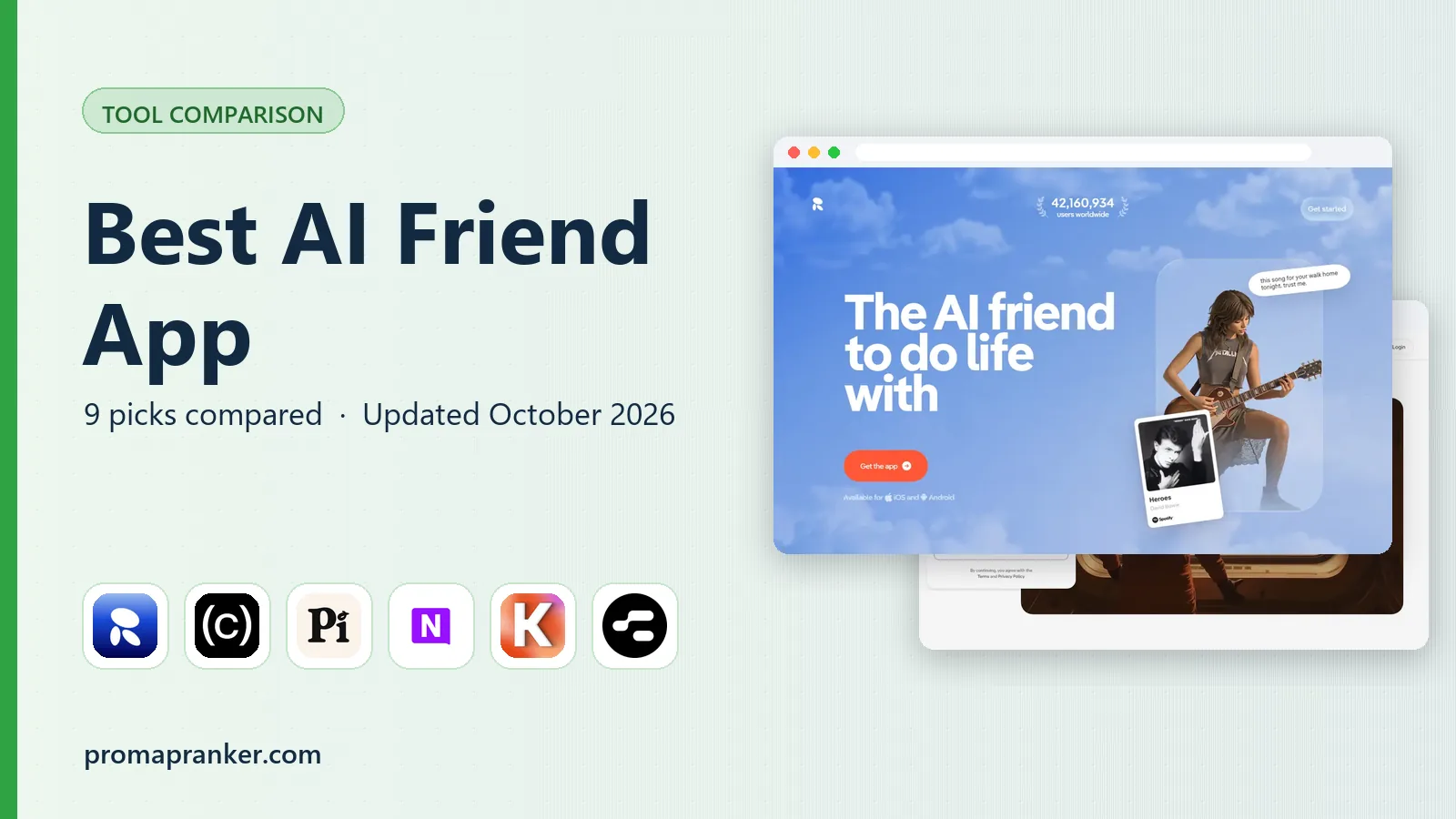 Best AI Friend App in 2026: 9 Apps Compared