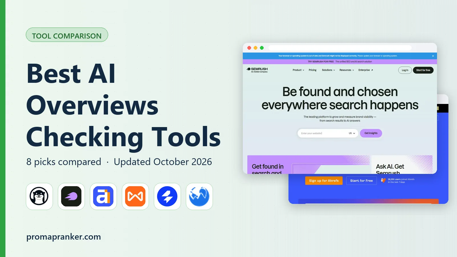 Best AI Overviews Checking Tools in 2026