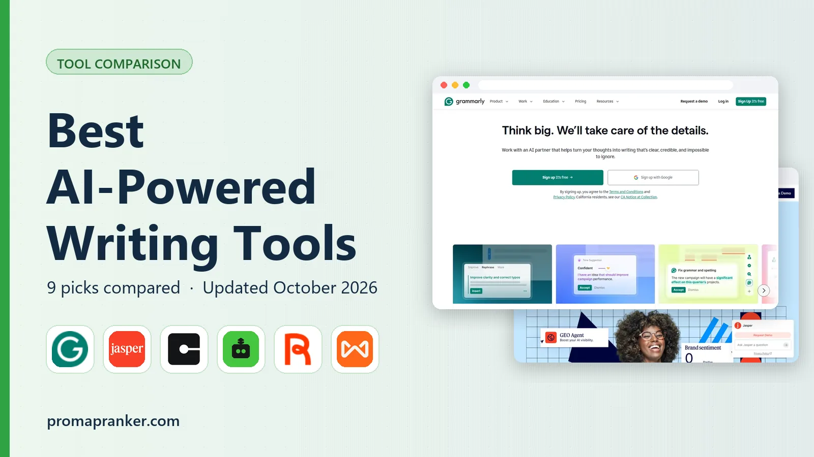 Best AI-Powered Writing Tools in 2026