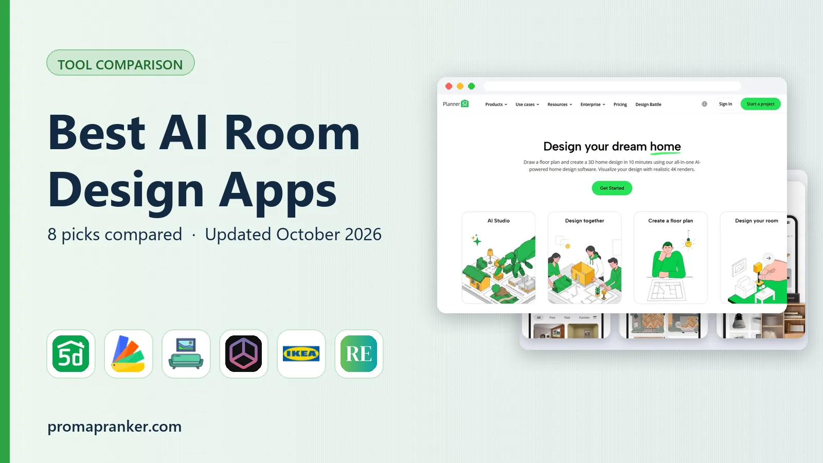 Best AI Room Design Apps in 2026