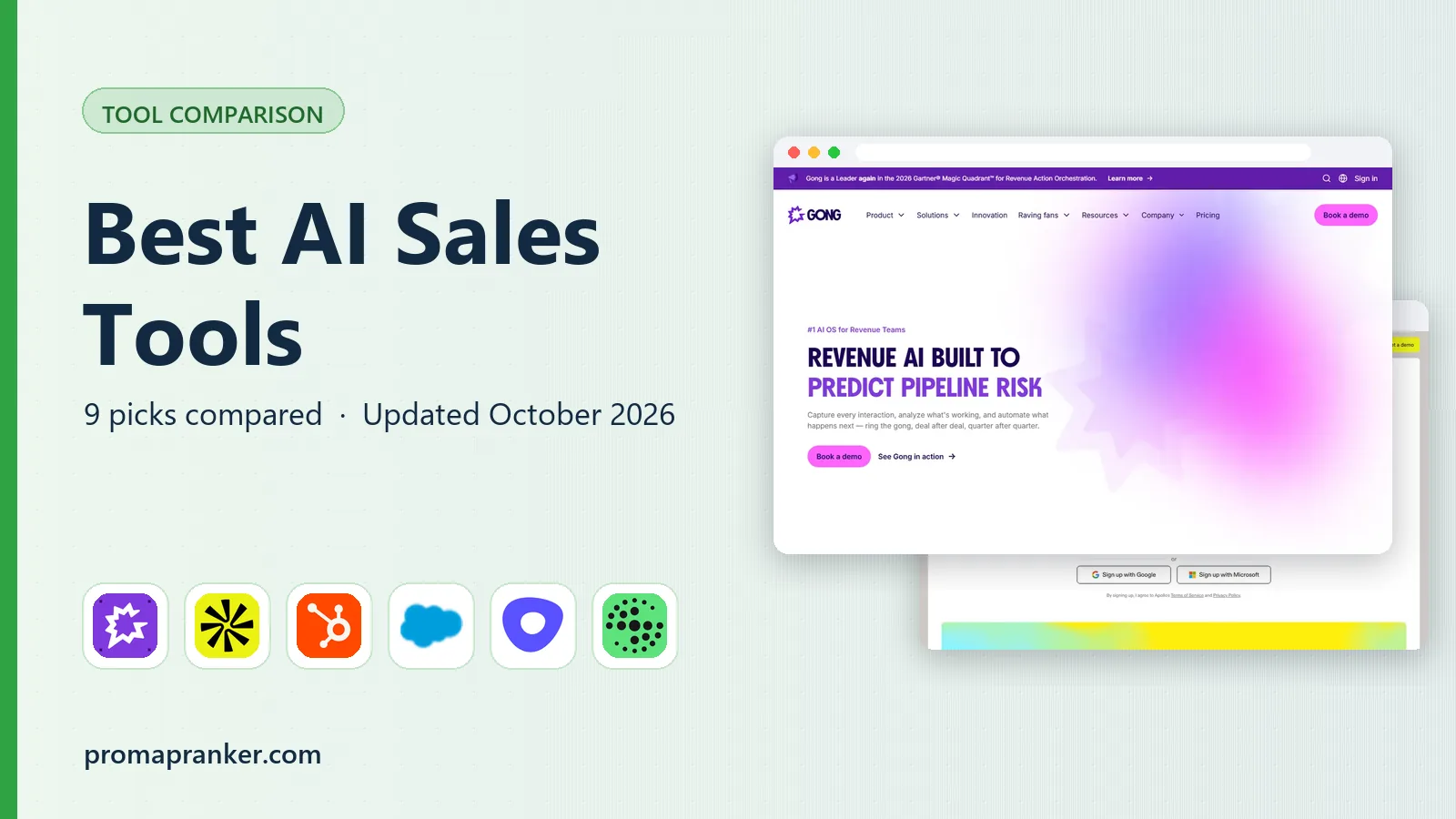Best AI Sales Tools in 2026: 9 Tools Compared