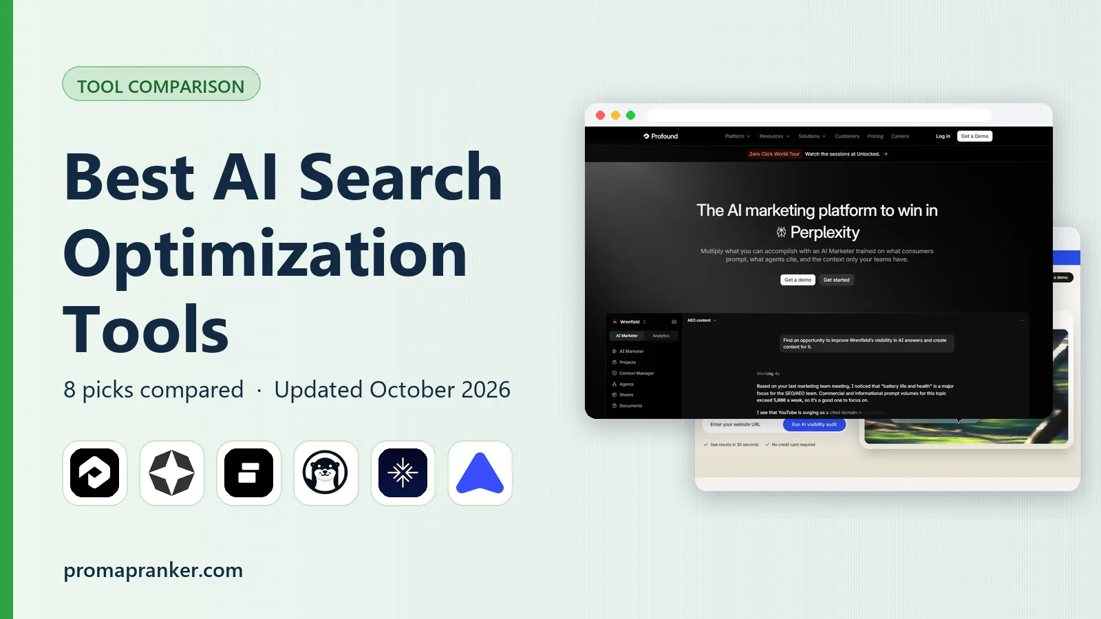 Best AI Search Optimization Tools in 2026