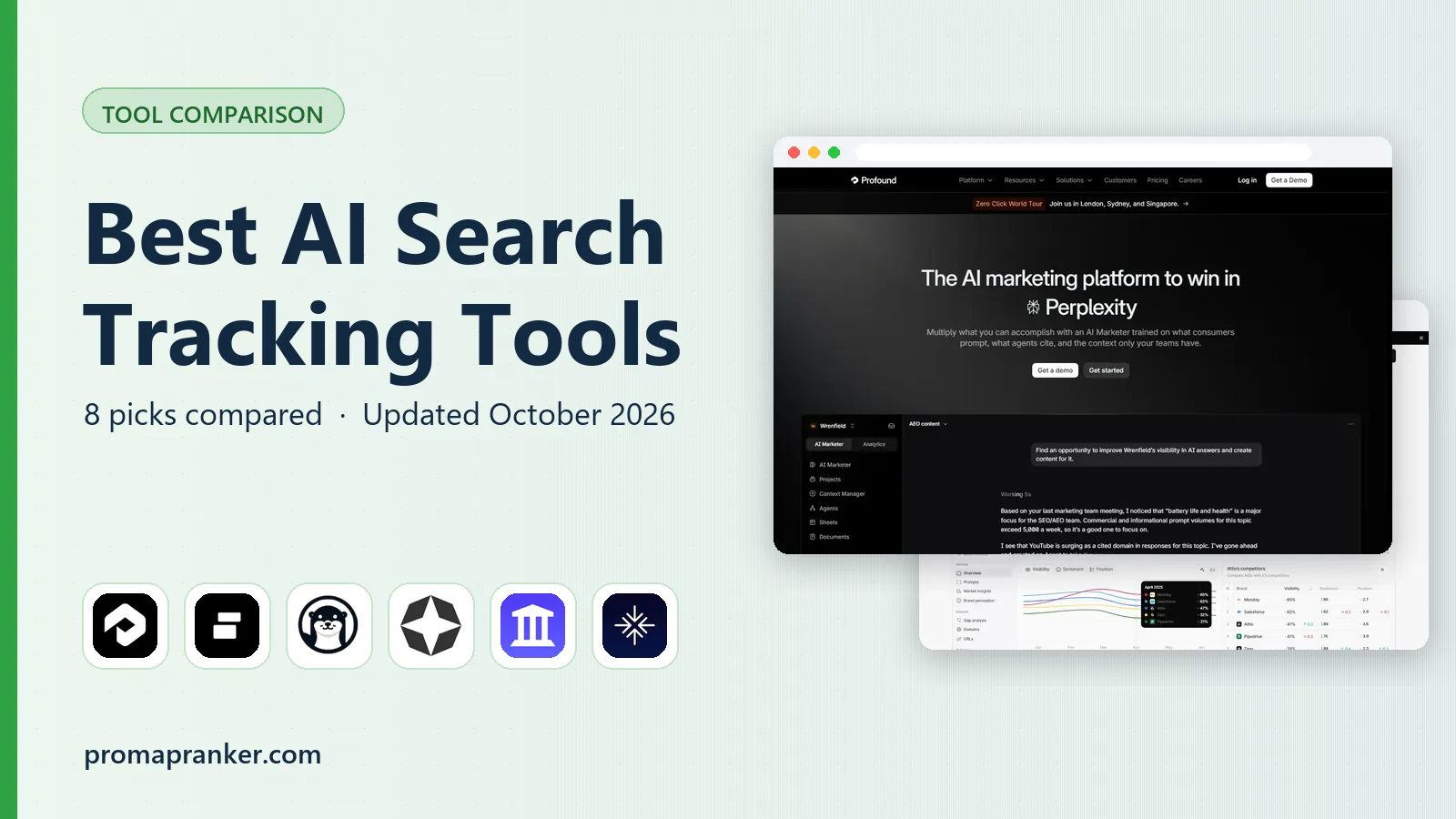 Best AI Search Tracking Tools in 2026