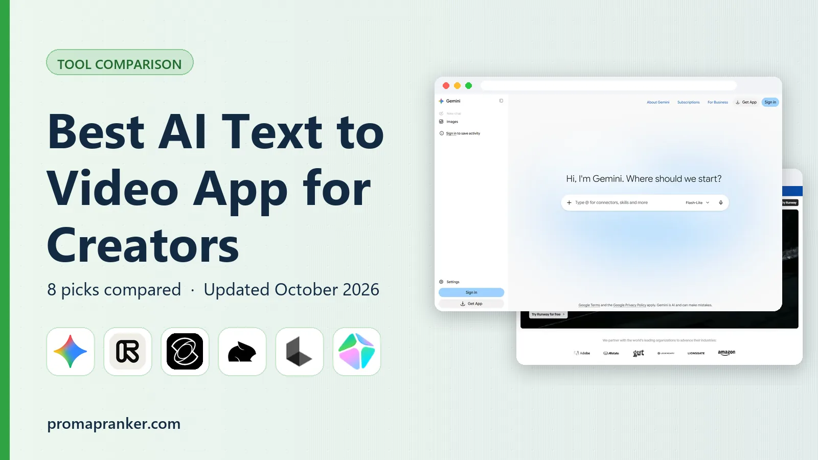 Best AI Text to Video App for Creators in 2026