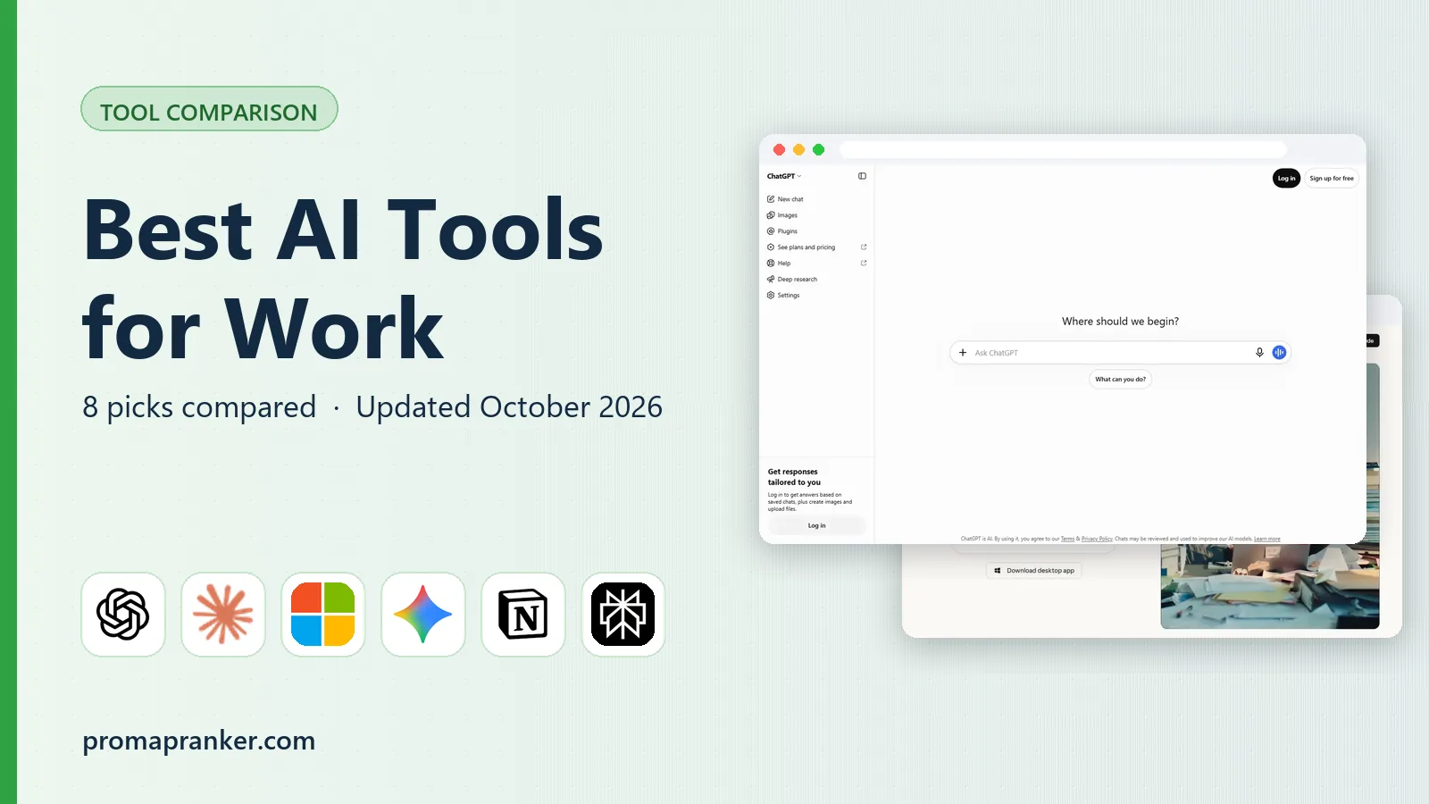 Best AI Tools for Work in 2026