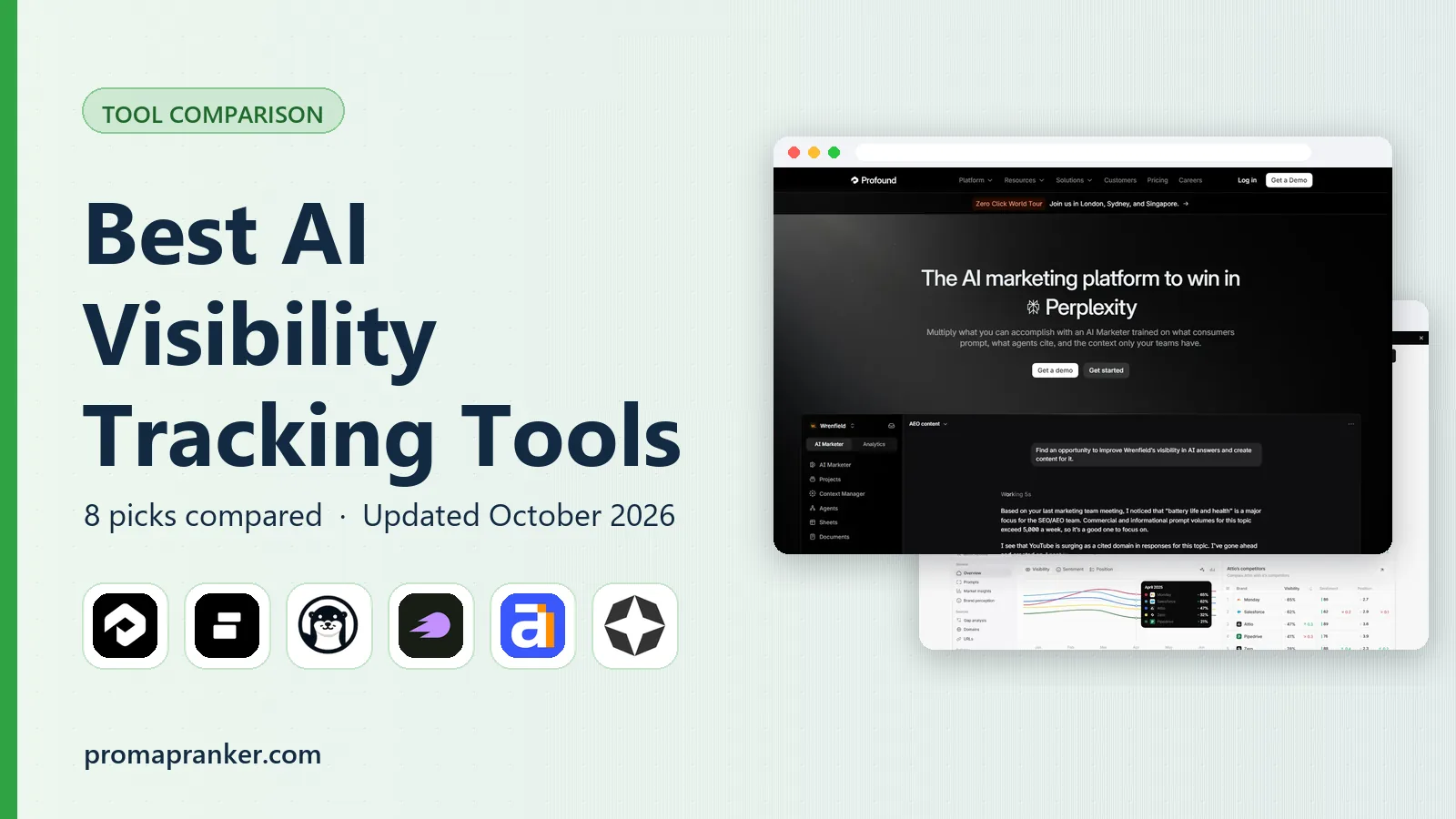 Best AI Visibility Tracking Tools in 2026