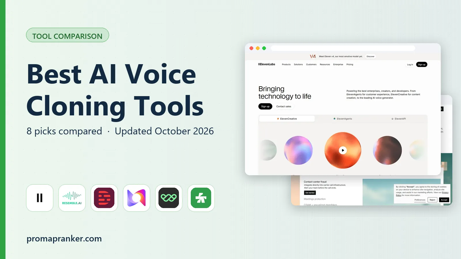 Best AI Voice Cloning Tools in 2026