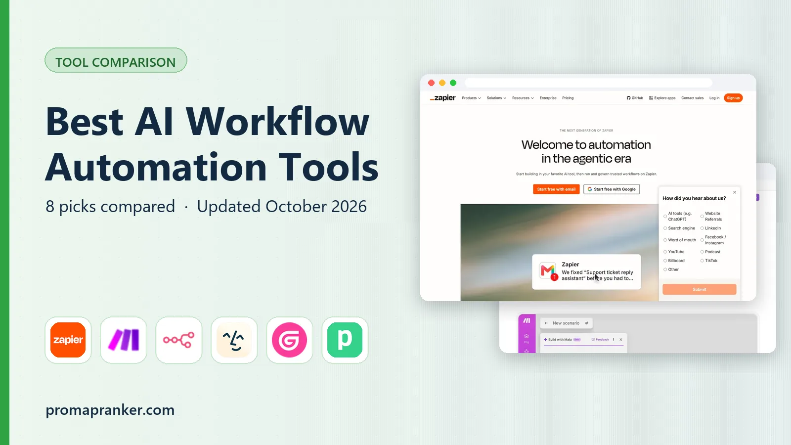 Best AI Workflow Automation Tools in 2026