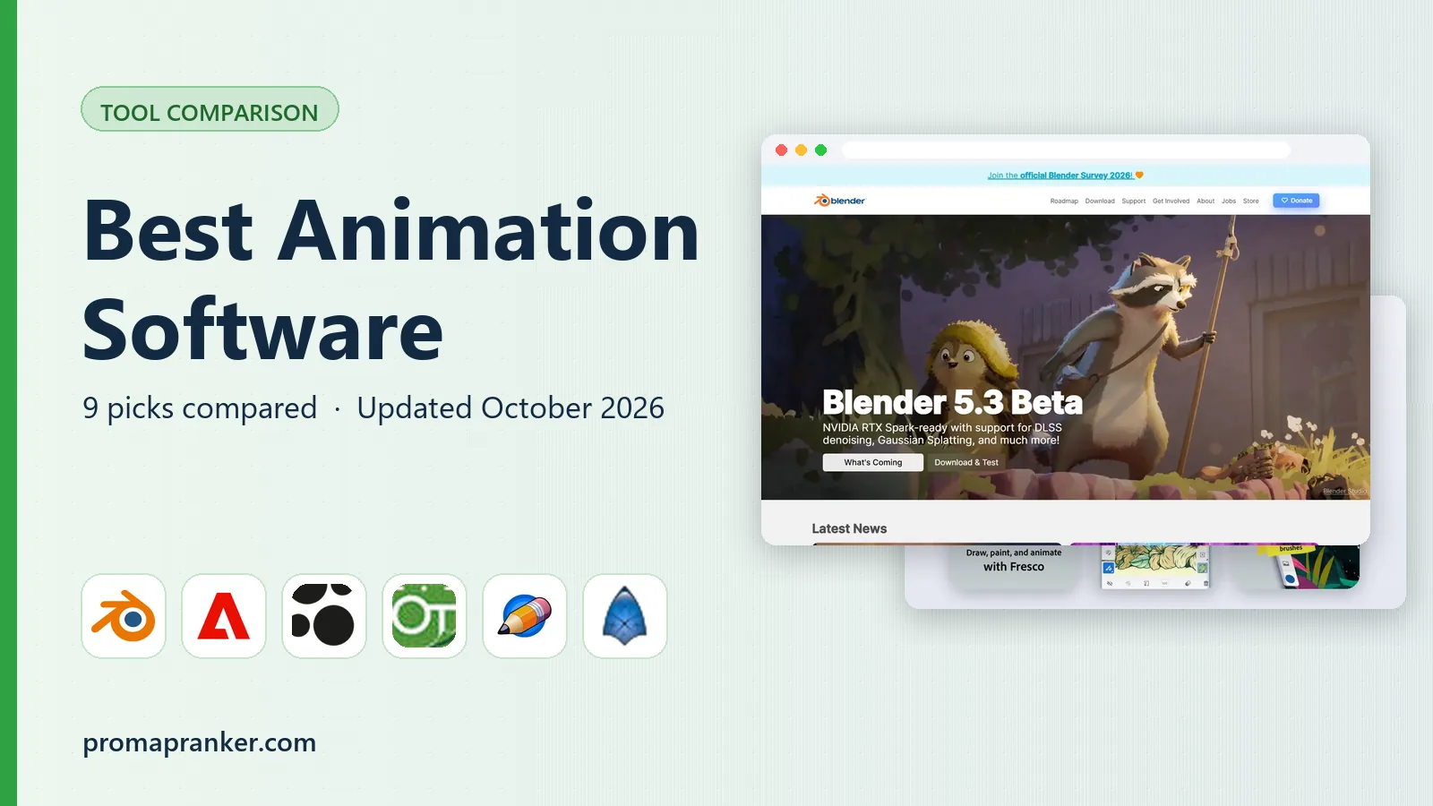 Best Animation Software in 2026