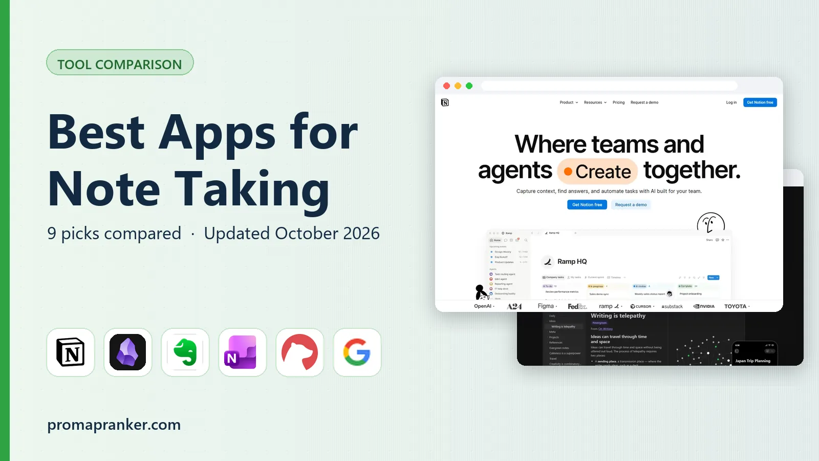 Best Apps for Note Taking in 2026