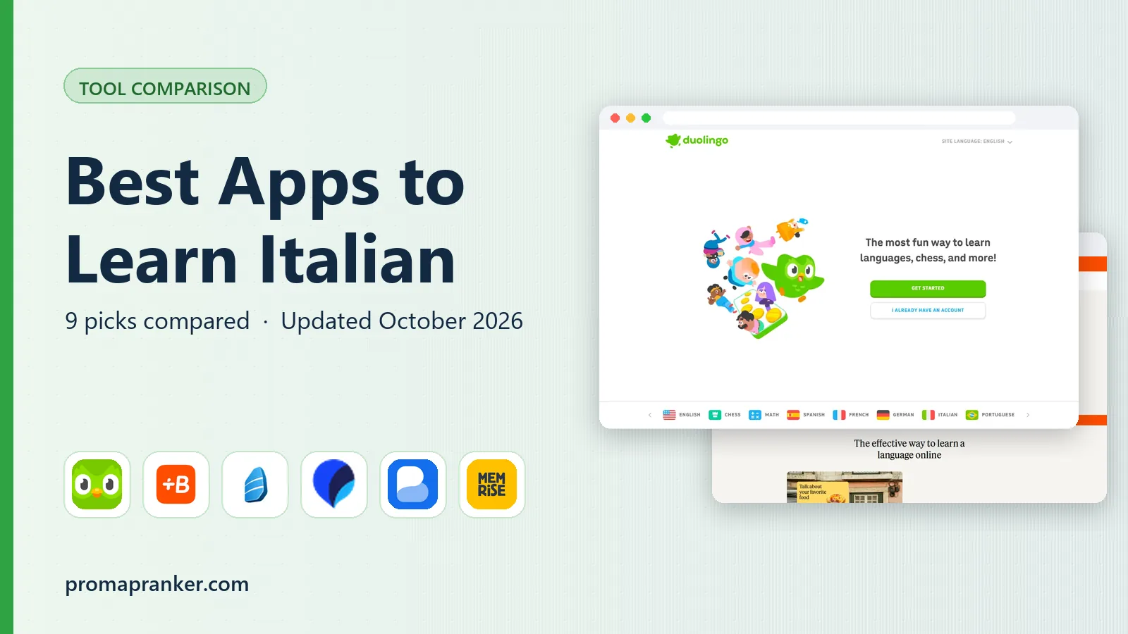 Best Apps to Learn Italian in 2026