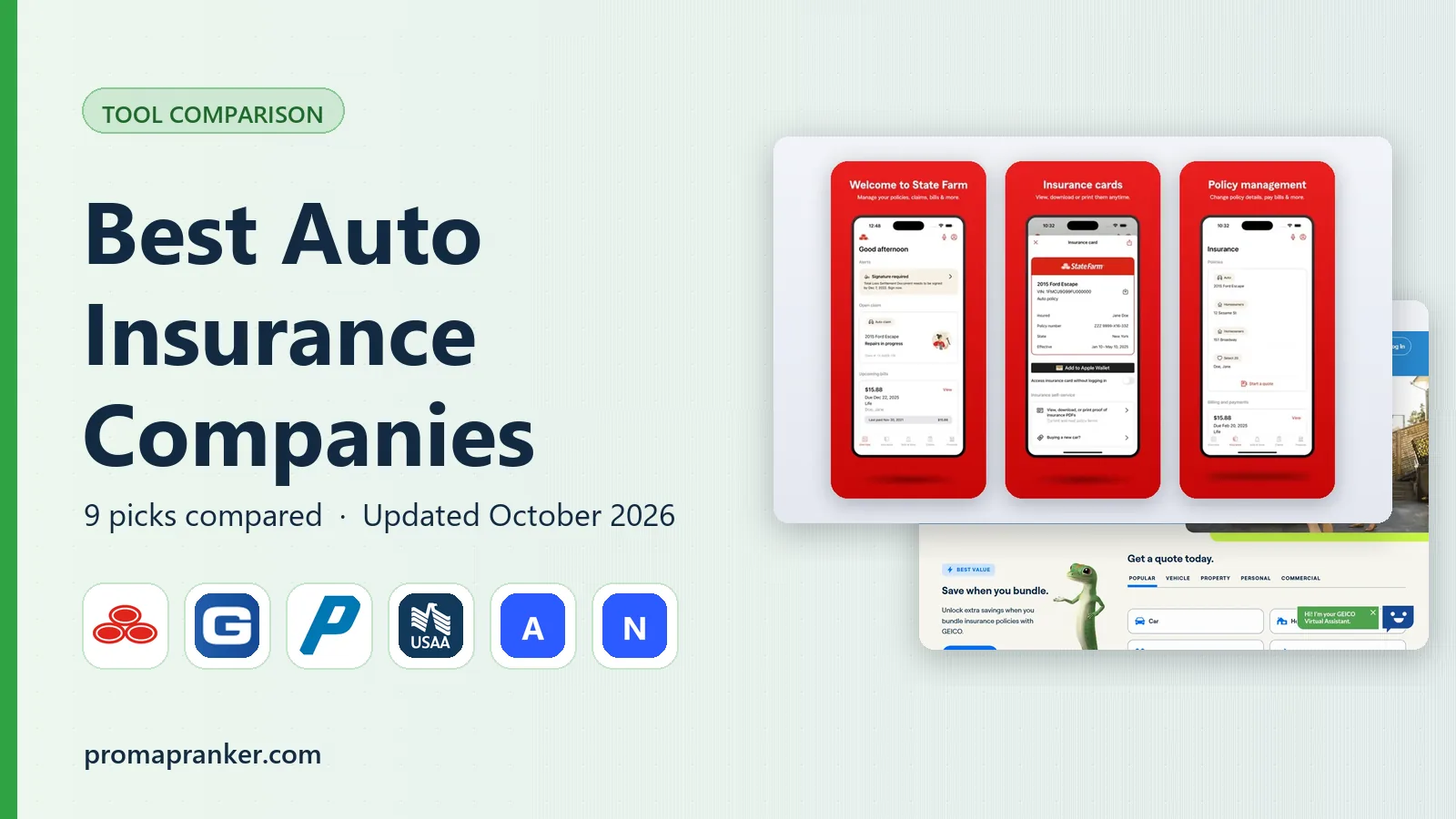 Best Auto Insurance Companies in 2026
