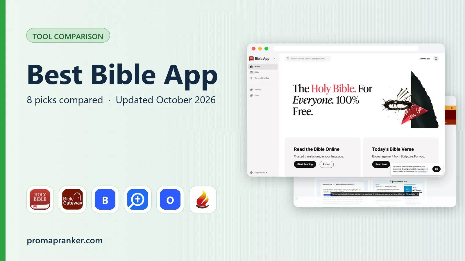 Best Bible App in 2026: 8 Apps Compared