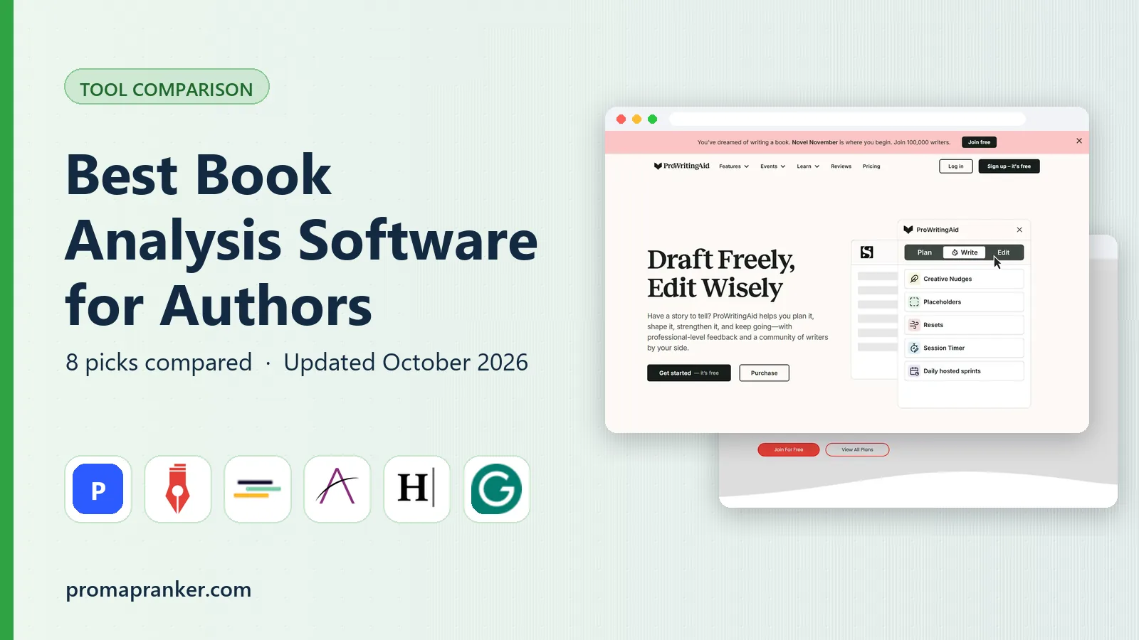 Best Book Analysis Software for Authors in 2026