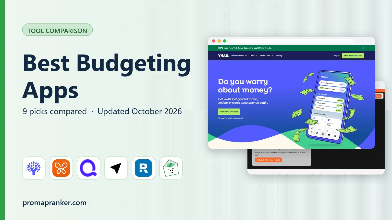 Best Budgeting Apps in 2026: 9 Apps Compared