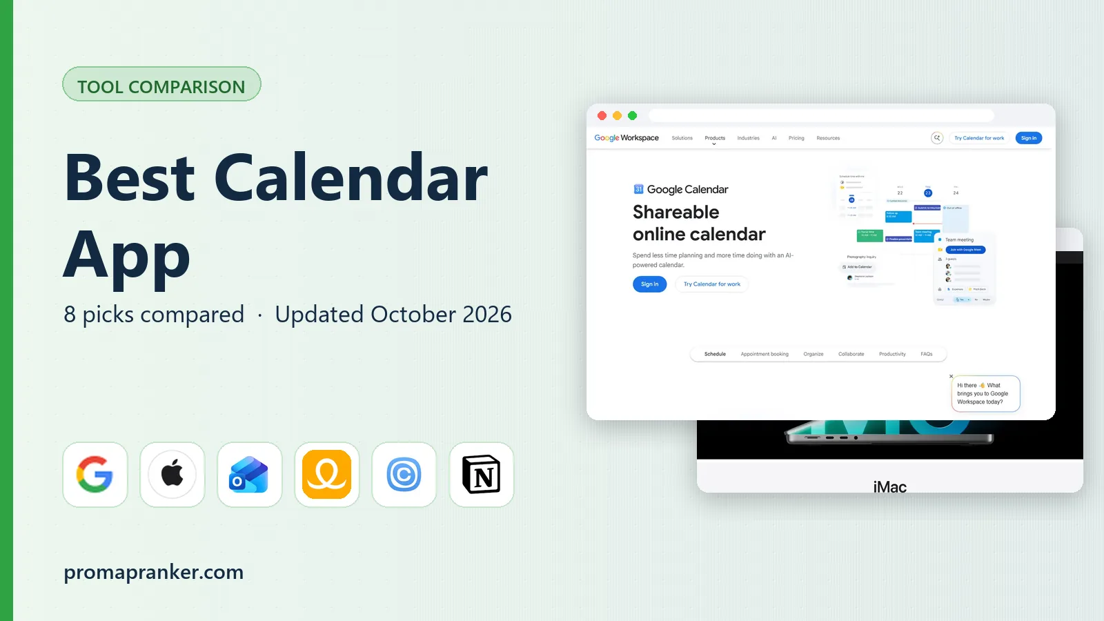 Best Calendar App in 2026: 8 Apps Compared