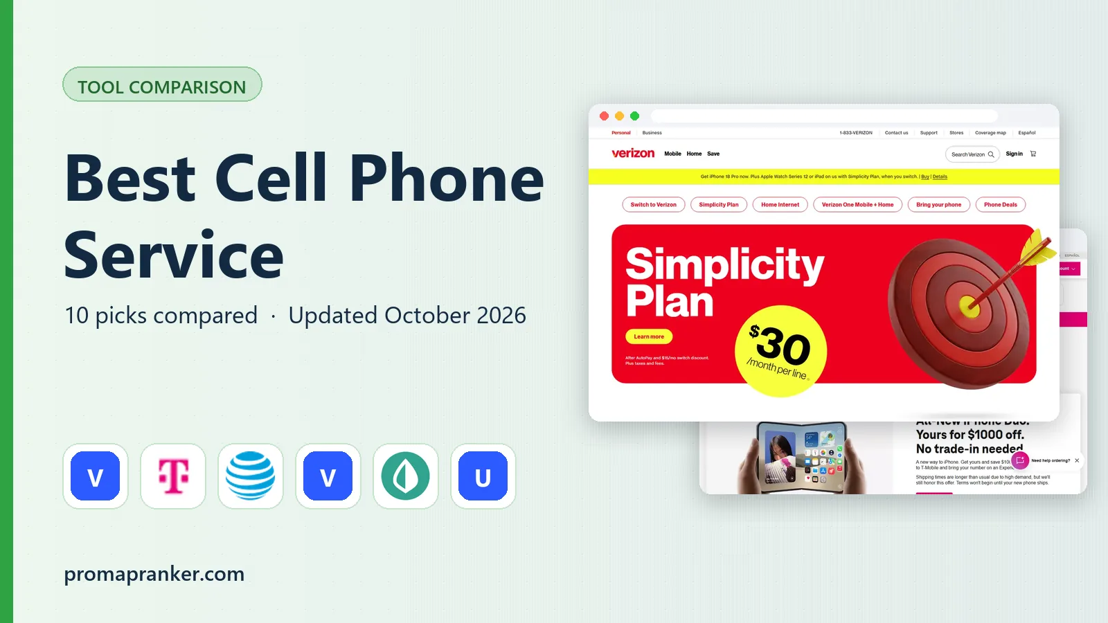 Best Cell Phone Service in 2026