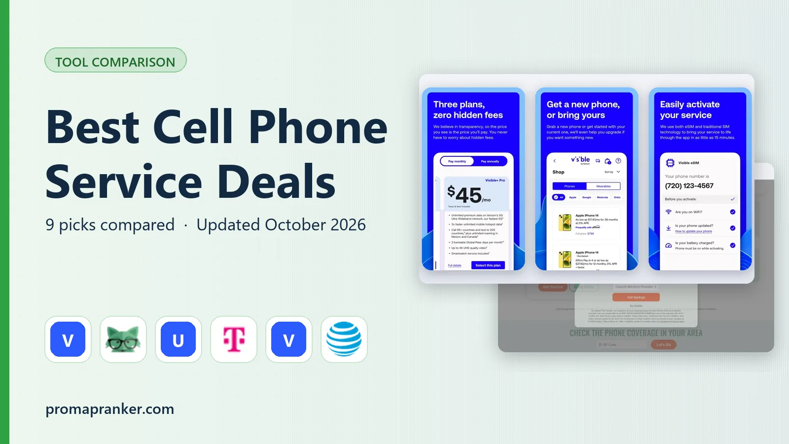 Best Cell Phone Service Deals in 2026
