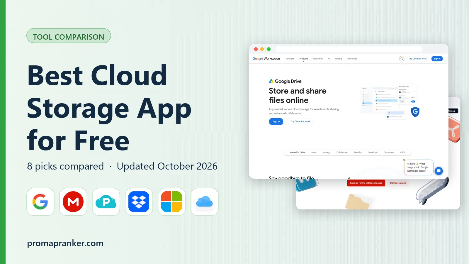 Best Cloud Storage App for Free in 2026