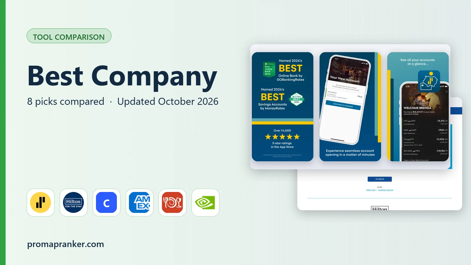 Best Company in 2026: 8 Companies Compared