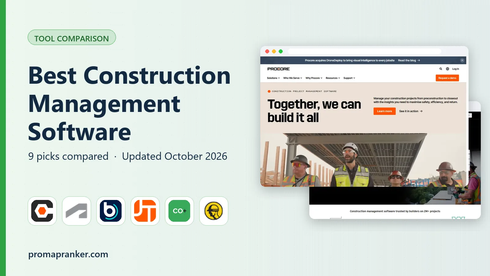 Best Construction Management Software in 2026