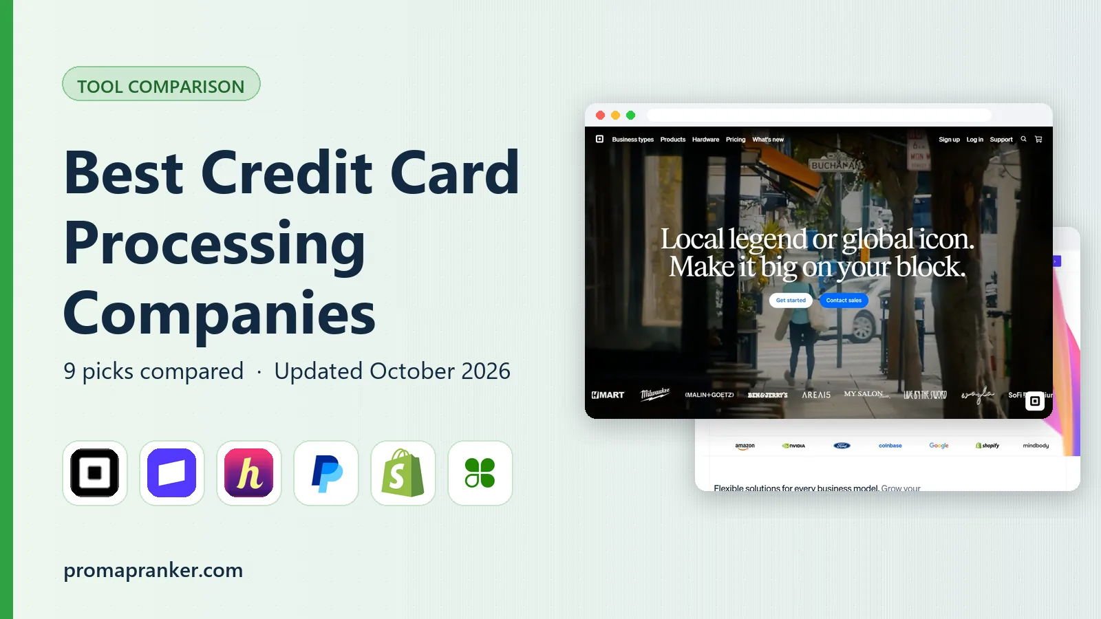 Best Credit Card Processing Companies in 2026