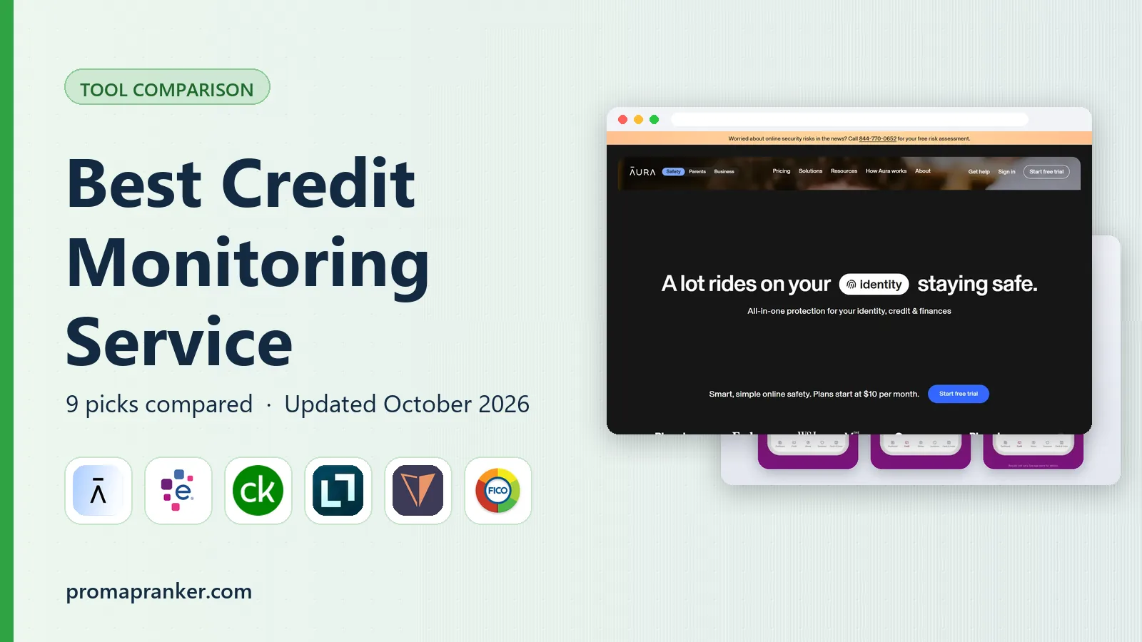 Best Credit Monitoring Service in 2026