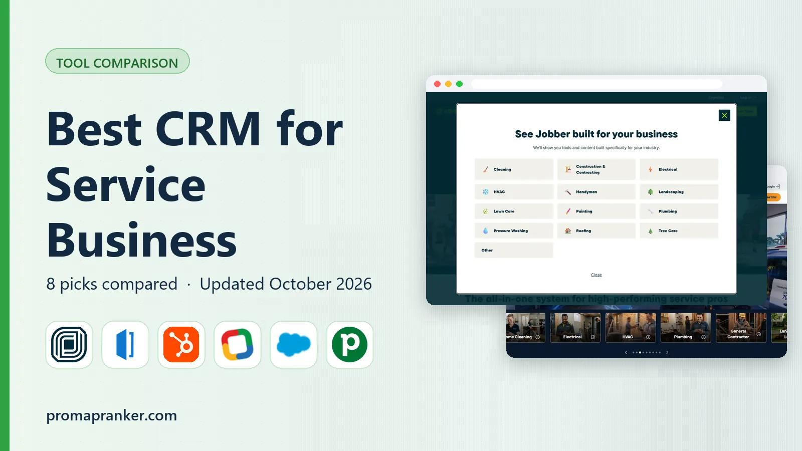 Best CRM for Service Business in 2026