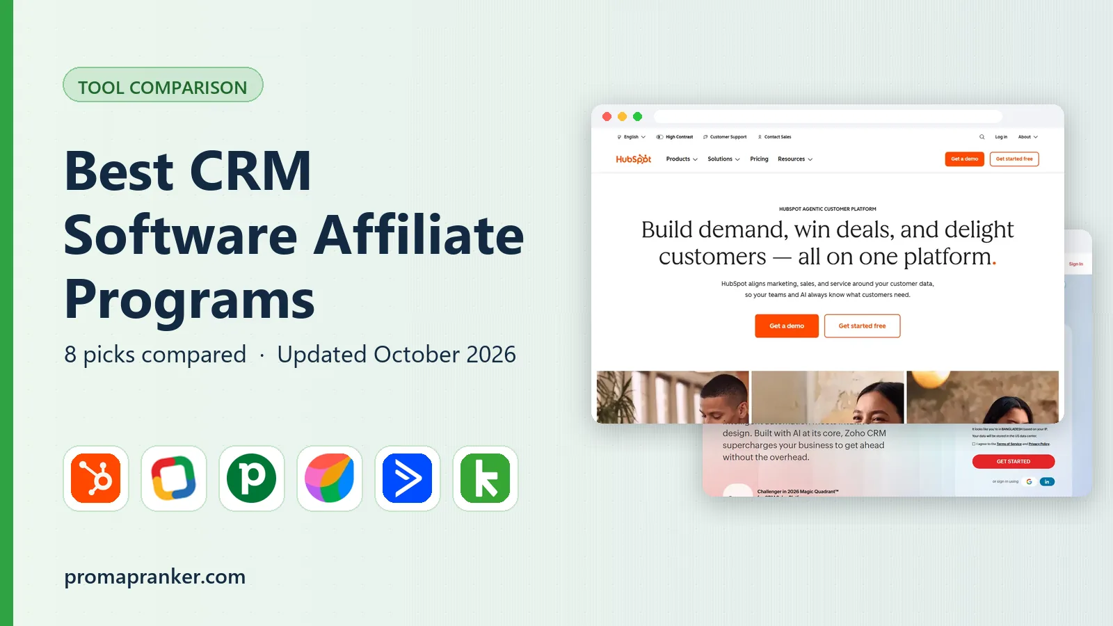 Best CRM Software Affiliate Programs in 2026