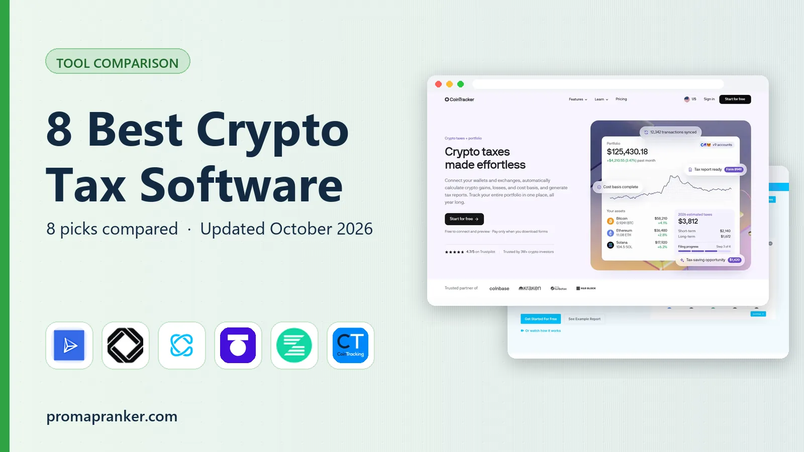 8 Best Crypto Tax Software in 2026