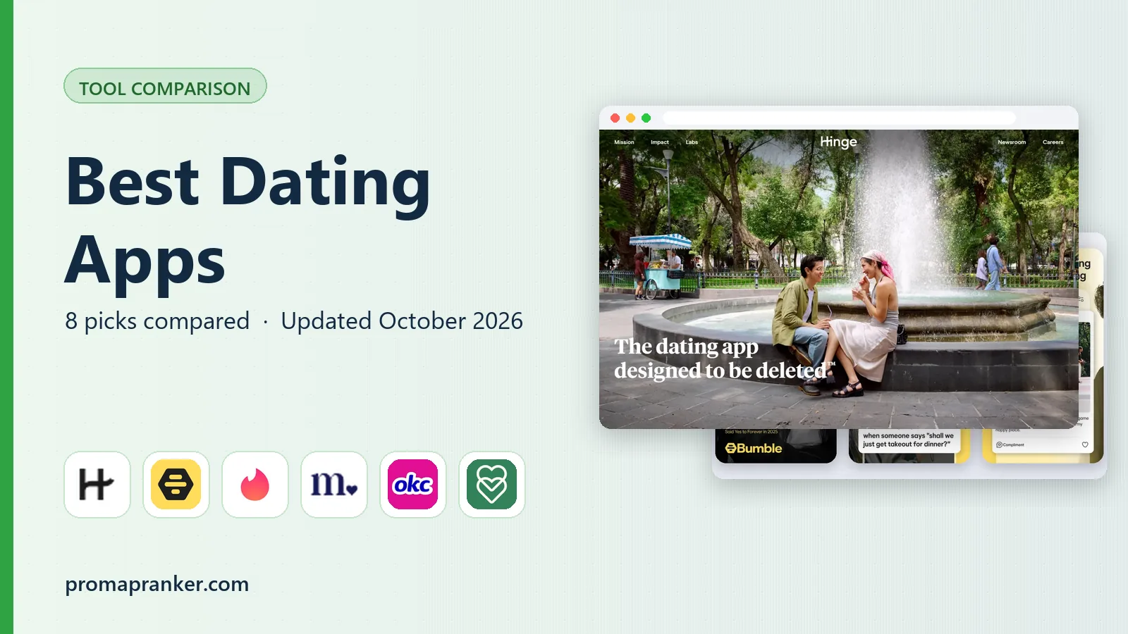 Best Dating Apps in 2026: 8 Apps Compared