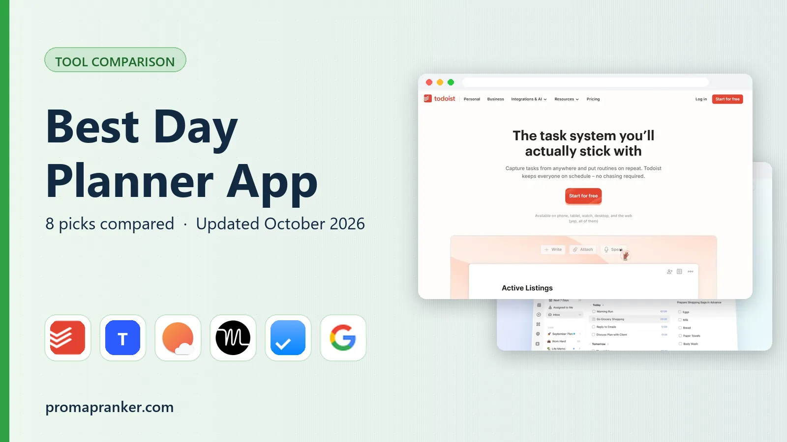 Best Day Planner App in 2026: 8 Apps Compared