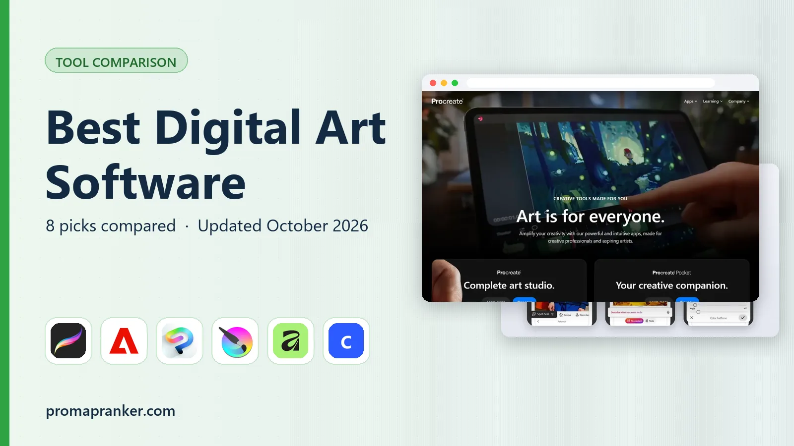 Best Digital Art Software in 2026