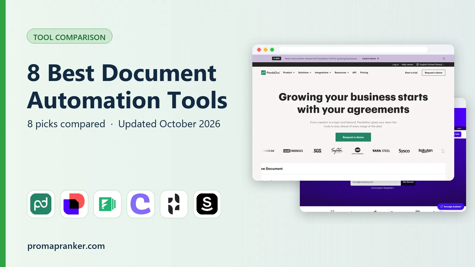 8 Best Document Automation Tools for 2026