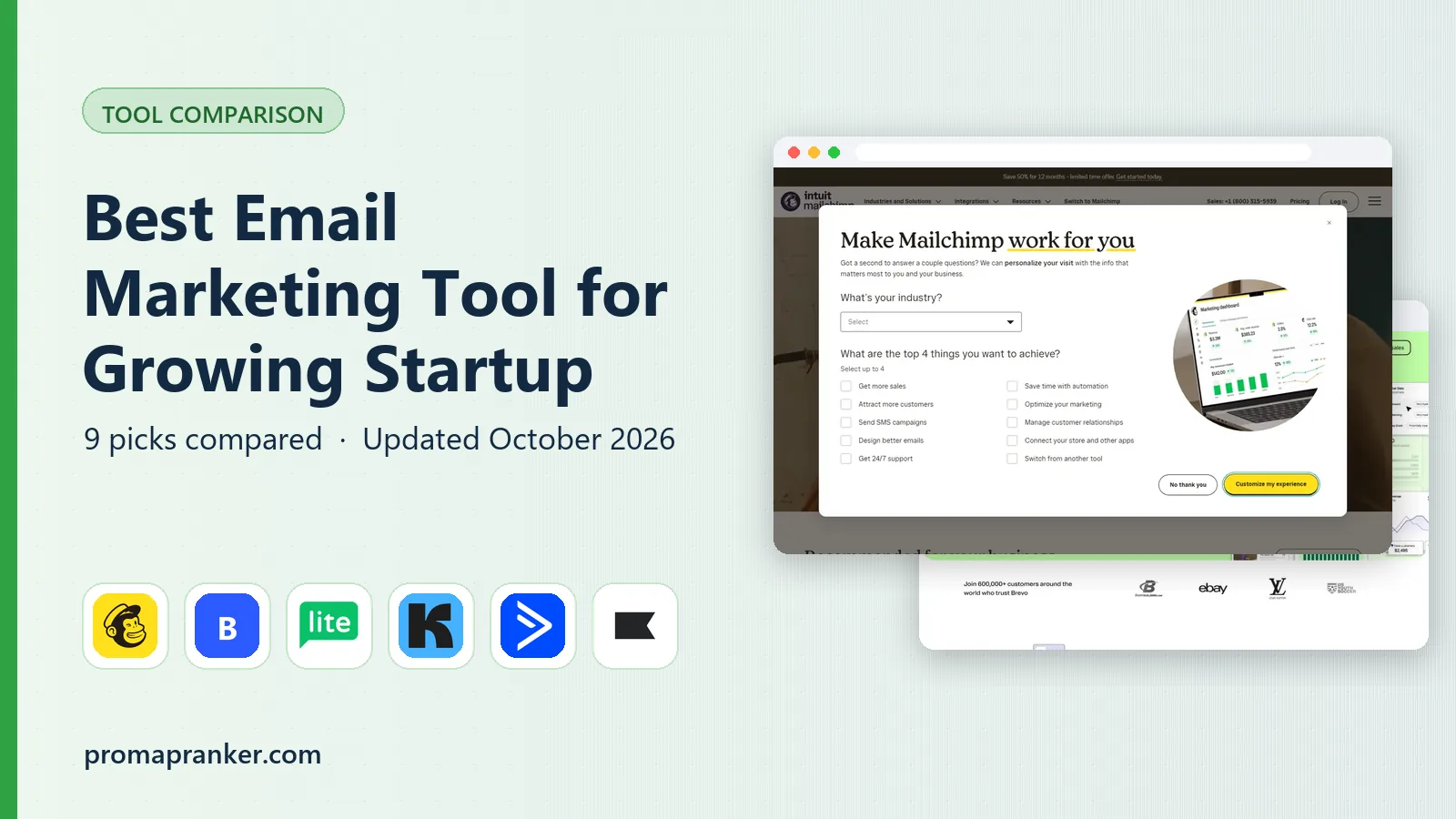 Best Email Marketing Tool for Growing Startup in 2026