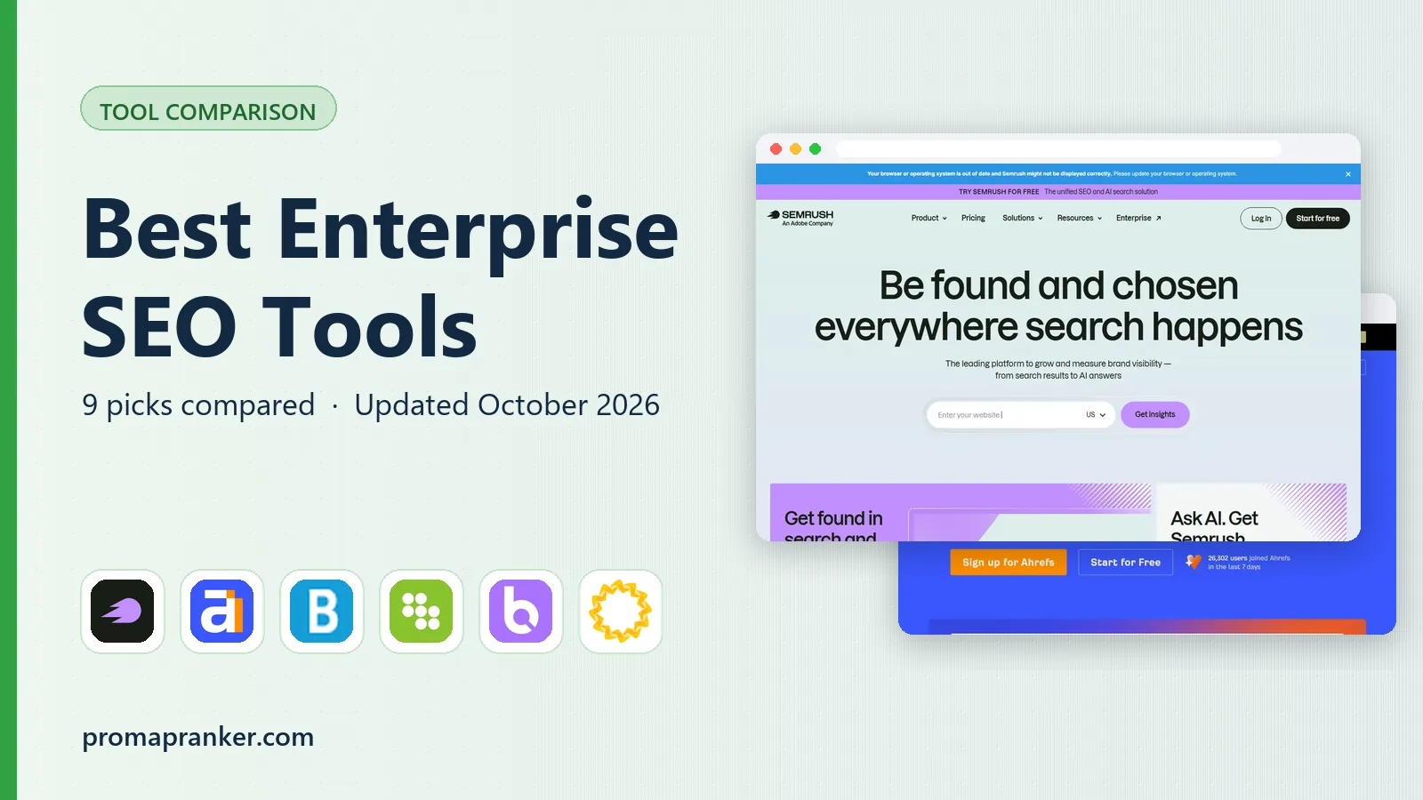 Best Enterprise SEO Tools in 2026