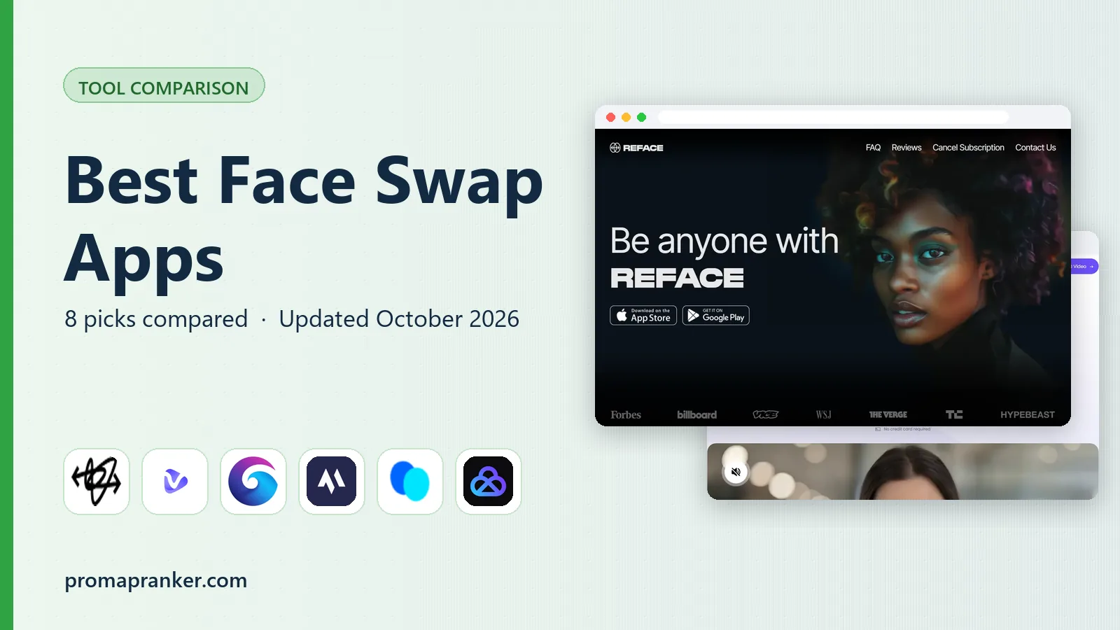 Best Face Swap Apps in 2026: 8 Tools Compared